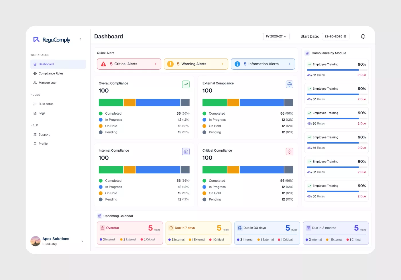 Regucomply — Compliance Management Platform